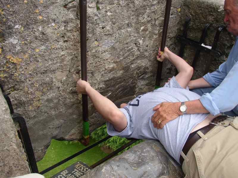 Kiss the Blarney Stone