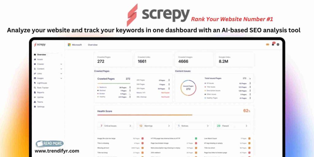 Screpy Review: Features, Pricing, & Rank Your Website #1